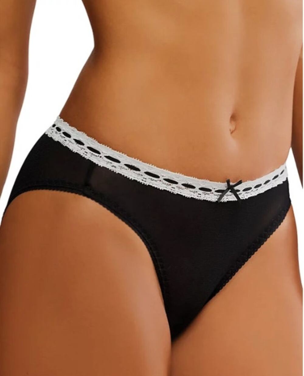 Free People Intimately NWT Black Combo So Sweet Bikini Underwear Size XL